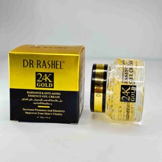 DR.RASHEL 24K Gold Essence Gel Cream with a stylish gold