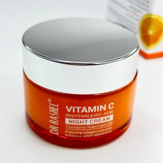 DR.RASHEL Vitamin C Night Cream featuring a sleek design