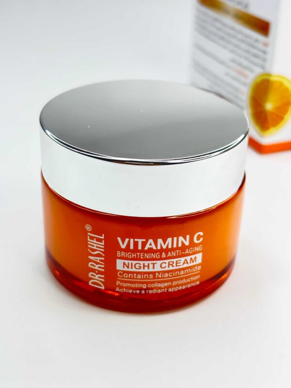 DR.RASHEL Vitamin C Night Cream featuring a sleek design